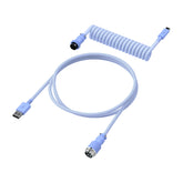 HyperX USB-C Coiled Cable Light Blue-White